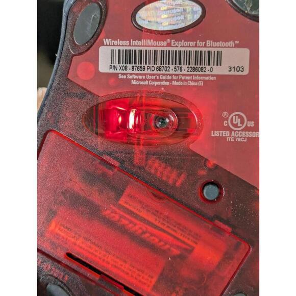 Microsoft Wireless Optical IntelliMouse 2.0 Model 1007 - Picture 5 of 5